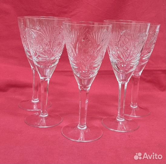 Бокал / Фужер. Хрусталь. СССР. Гусь-Хрустальный