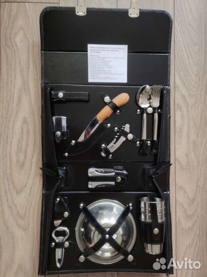 Подарочный Набор для пикника в сумке-кейсе