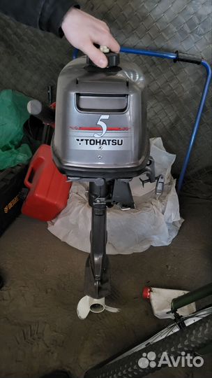 Лодочный мотор 5 л.с. tohatsu