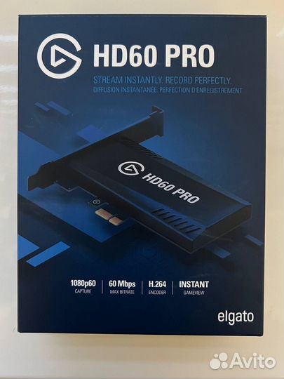 Elgato Game Capture HD60 Pro black