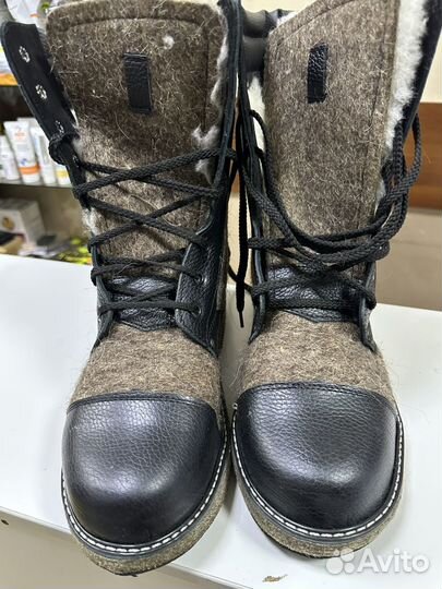 Ботинки зимние высокие войлочные до -50С Север