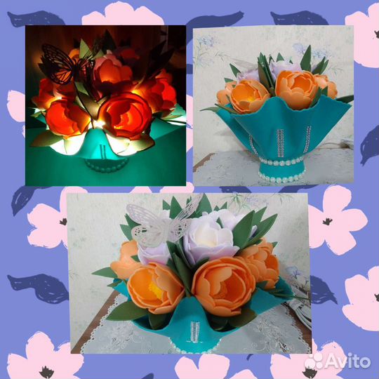 Светильник роза