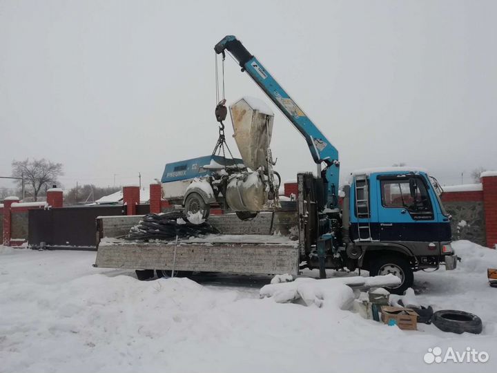 Аренда и услуги манипулятора, стрела 3 т, 7 м, борт 5 т, 5.3 м