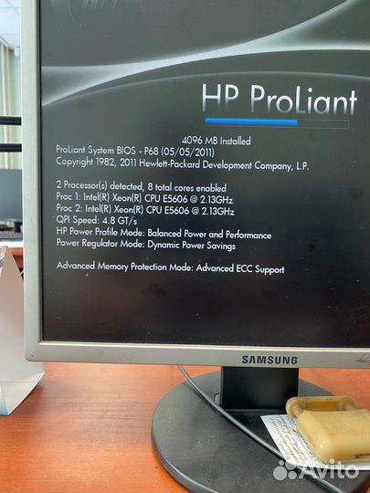 Сервер HP ProLiant DJ360 G7
