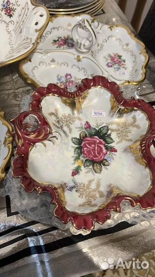 Старинные тарелки