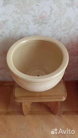 Вазон Горшок для цветов керамика большой Кашпо