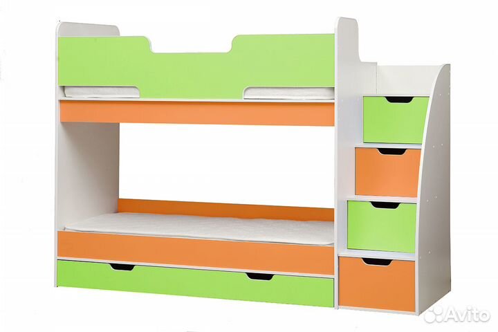 Детская двухъярусная кровать