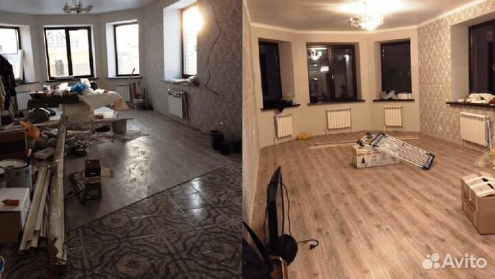 Уборка квартир после ремонта