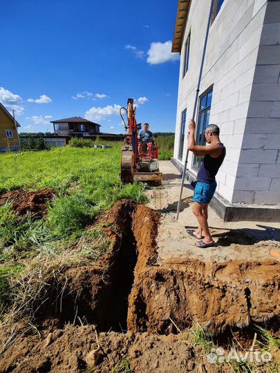 Дренажная система Монтаж дренажа Водосточка