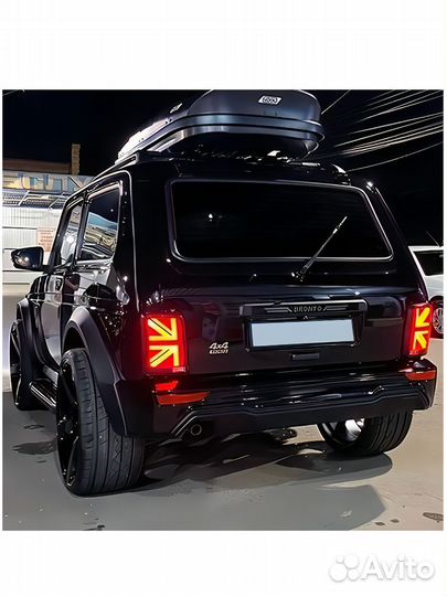 Задние фонари новые на ниву диодные LED 2 штуки