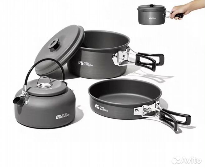 Набор кемпинговой посуды Mobi Garden