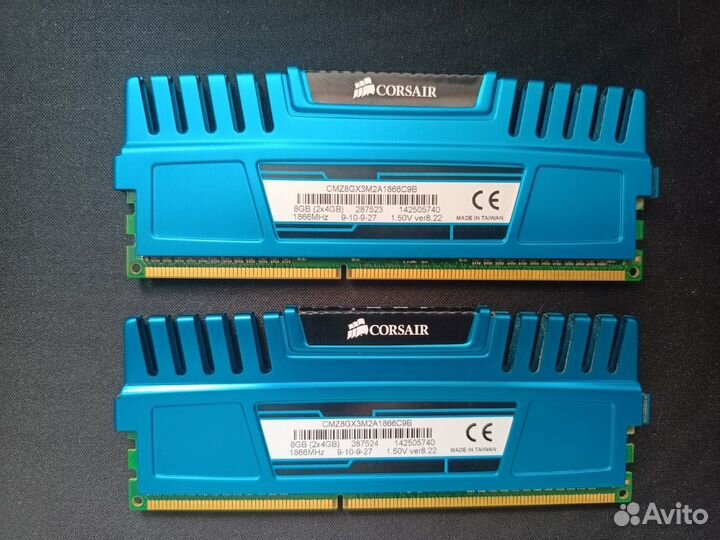 Оперативная память ddr3 8 gb corsair