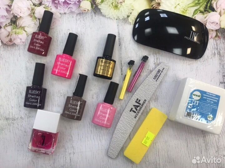 Набор для шеллака с мини лампой