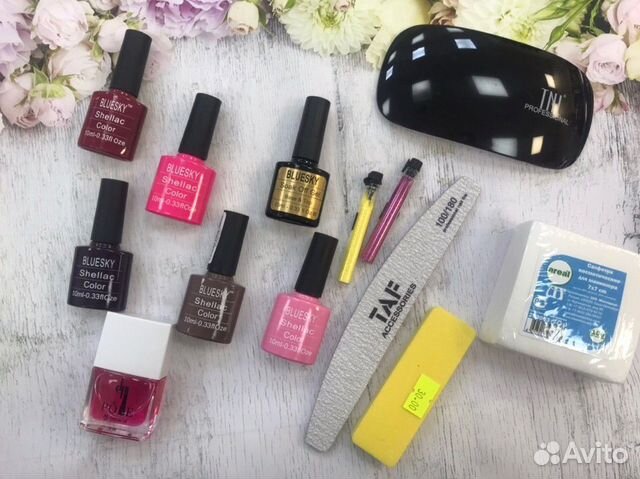 Набор для шеллака с мини лампой