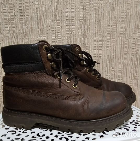 Ботинки Cat 40-41, кожаные