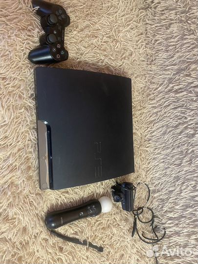 Игровая приставка ps3 slim прошитая