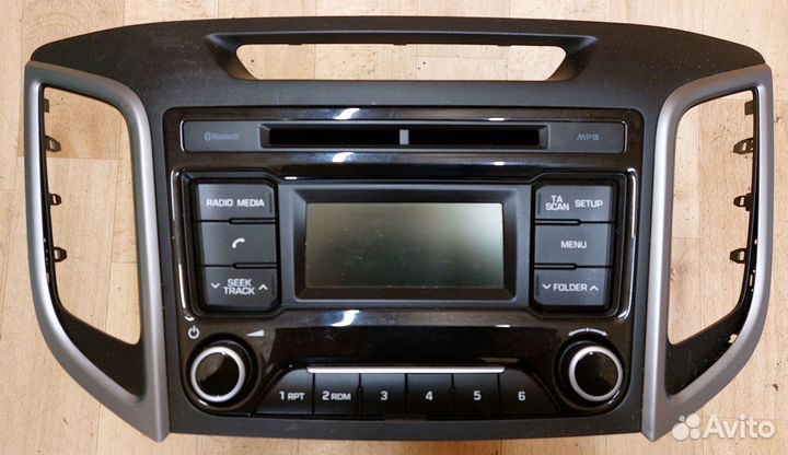 Штатная магнитола на hyundai creta