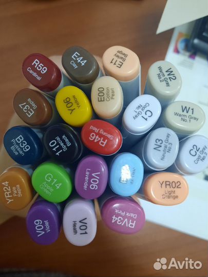 Маркеры Copic Sketch, 22шт