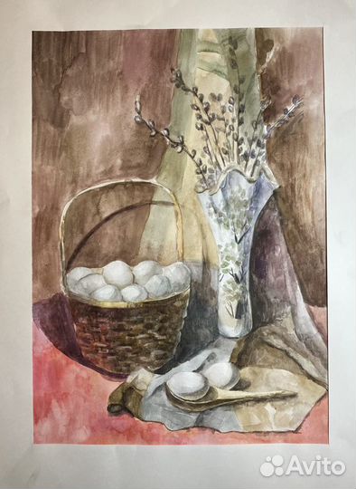 Пасхальный натюрморт (Вербное воскресенье)