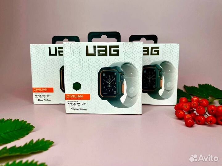 Ремешок с чехлом UAG apple watch