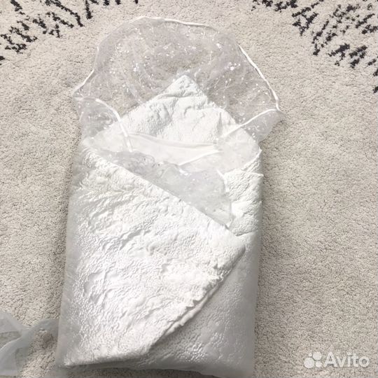 Конверт белый на выписку 7 предметов