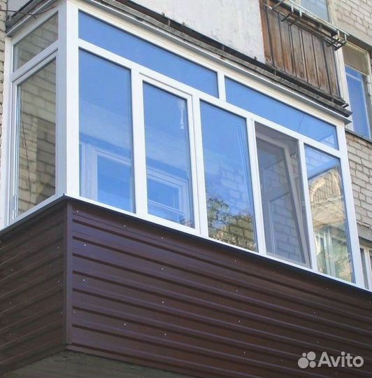 Остекление балконов