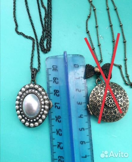 Бижутерия, кулон - локет