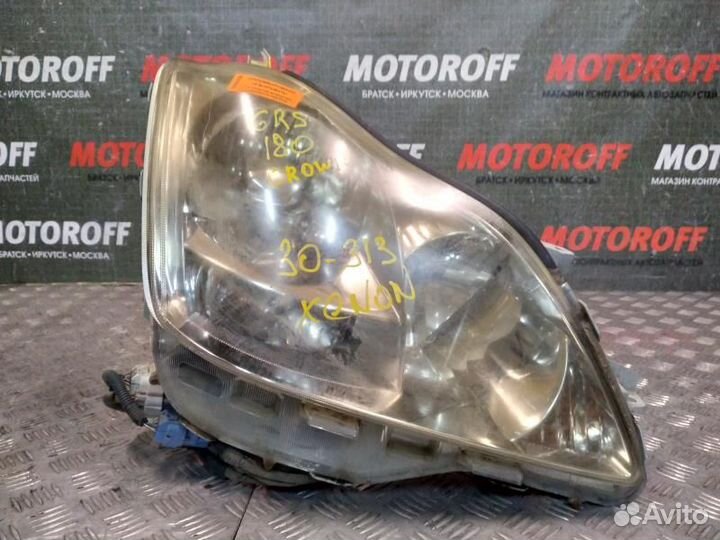 Фара правая Тойота Краун GRS182 30-313 ксено А438