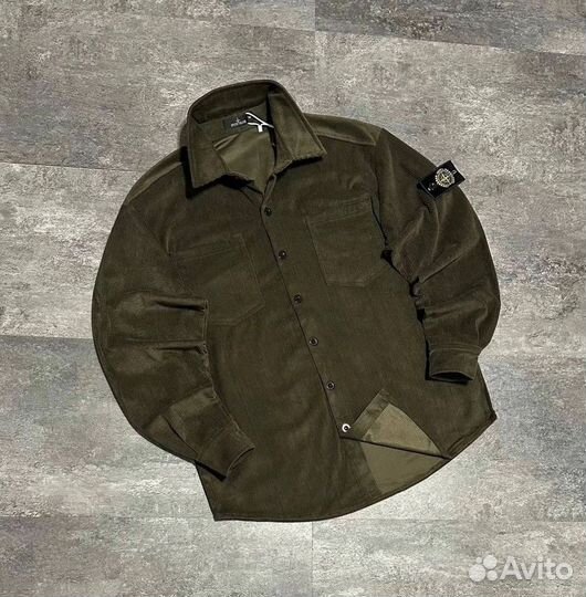 Рубашка Stone island вельвет 50,52,54 размеры