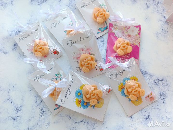 Зайка мыло мини комплимент