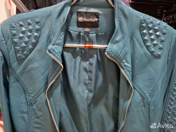 Куртка кожаная женская