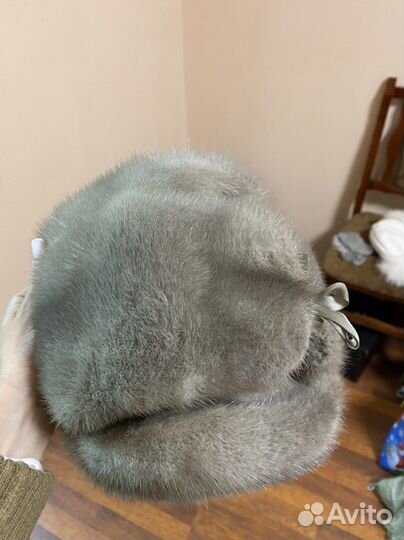 Мужская шапка норковая