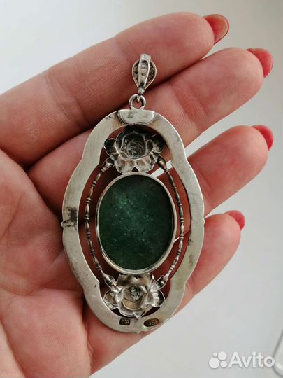 Кулон подвеска серебро 84 проба