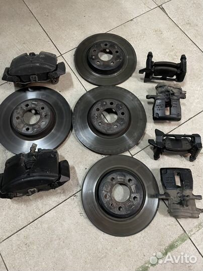 Тормоза audi a4 b8