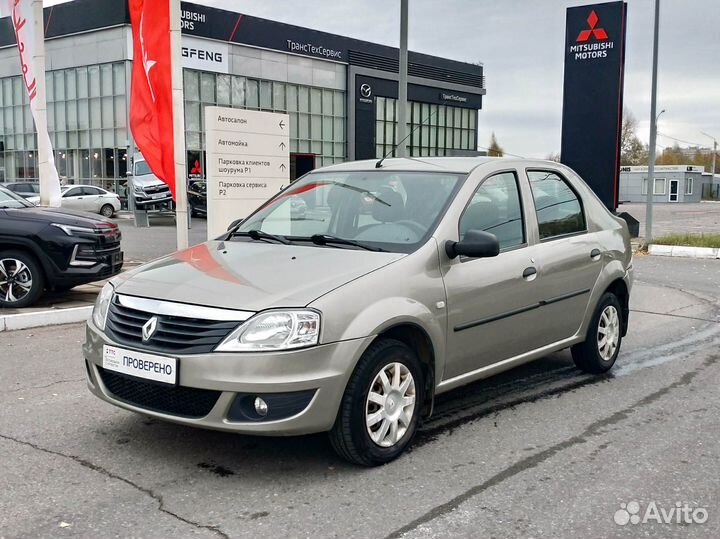 Renault Logan 1.4 МТ, 2011, 140 410 км