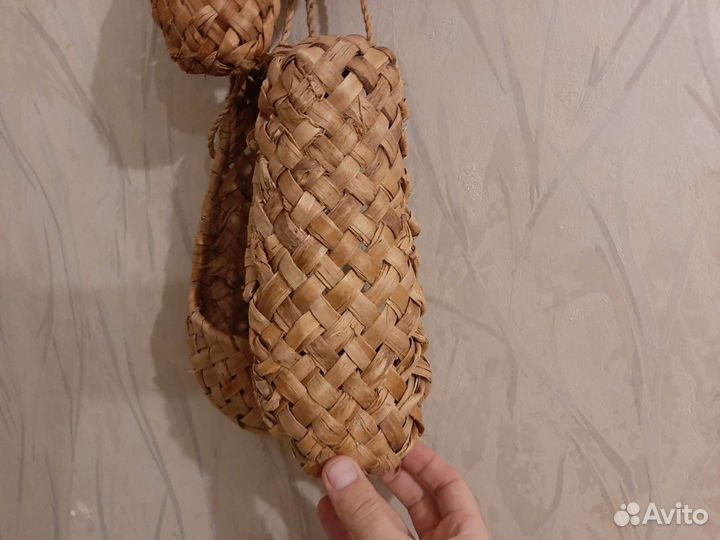 Лапти из лыка