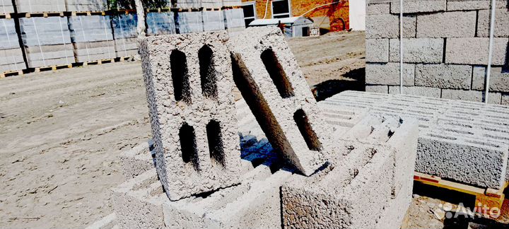 Керамзитный керамзитобетонный блок UJH12194