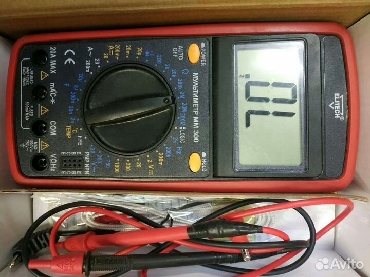 Мультиметр Elitech мм 300