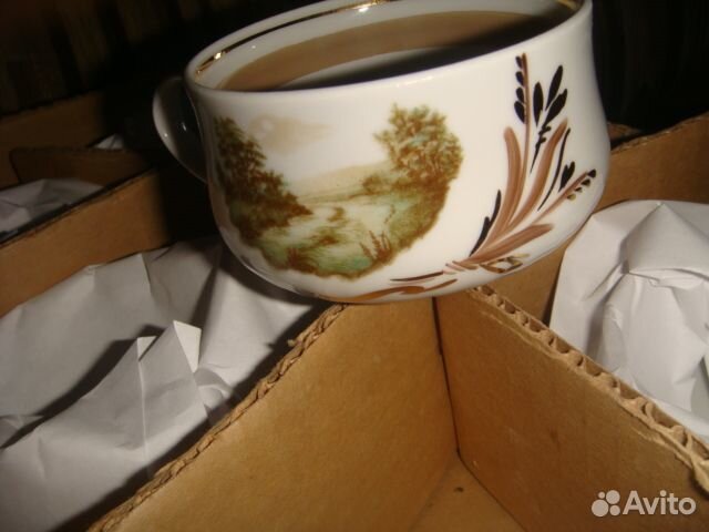 Чайный сервиз редкой формы дулево