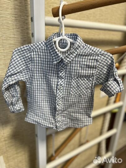 Рубашки для мальчика 80