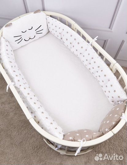 Бортики в детскую кроватку