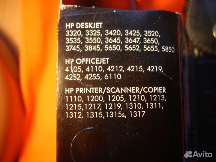 Картридж струйный HP 28, Epson T020, Epson T019