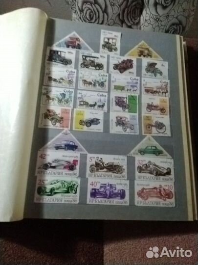 Марки 1002шт.и 18блоков обмен