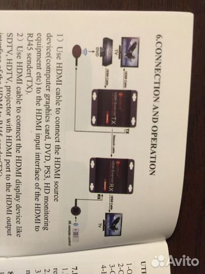 Удлинитель и делитель hdmi по витой паре
