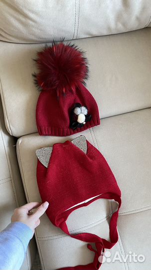 Зимние шапки вязаные