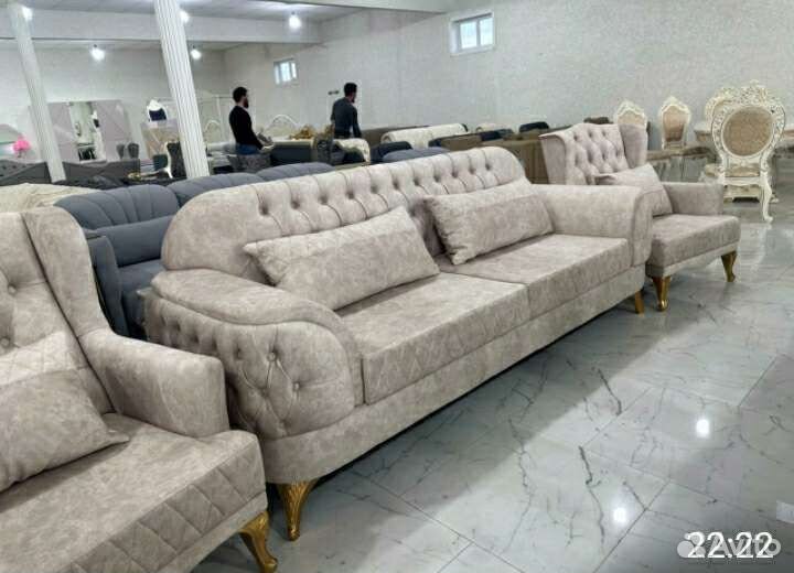 Диван и 2 кресла