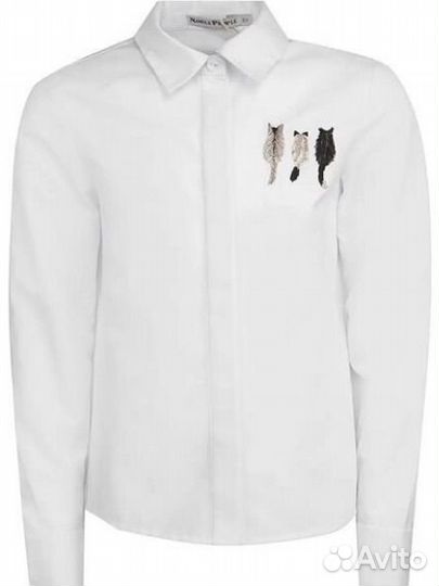 Блузка школьная