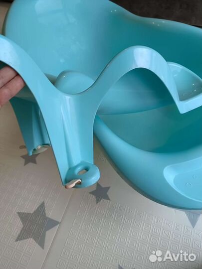 Ванночка для купания с горкой