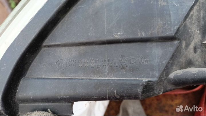 Фара правая octavia a5