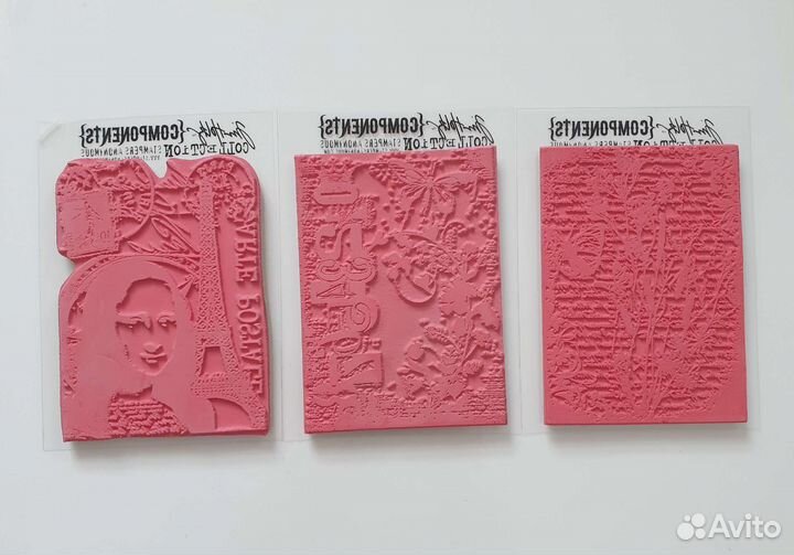 Набор резиновых штампов Tim Holtz